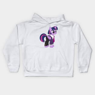 Twilight Sparkle in a suit Kids Hoodie